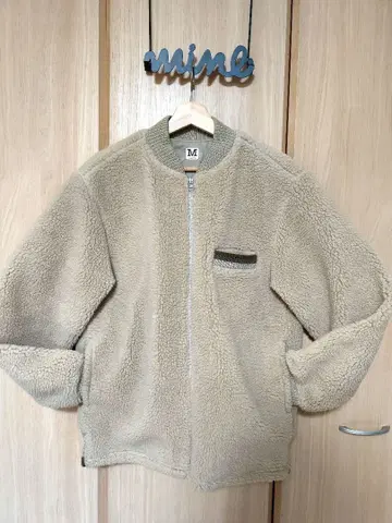 DEP,T TOKYO 데 베이지 보아 자켓 일본제 M 사이즈