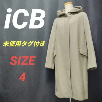 미사용 택 포함 iCB 아이씨비 롱 코트 히요쿠 여성용