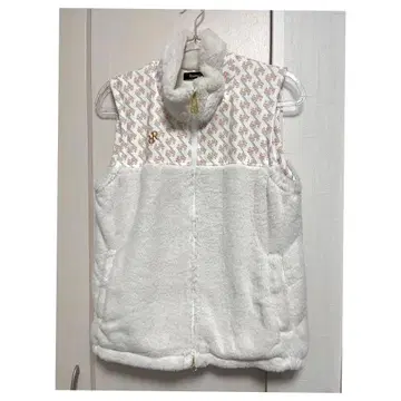 레저렉션 화이트 퍼 베스트 여성용 골프