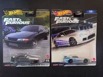 핫휠 와일드 스피드 스카이라인 GT-R / 수프라 2대 세트