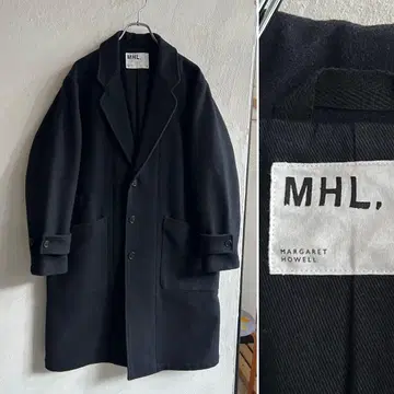 컨디션 최상 21AW MHL.  체스터 코트 마가렛호웰