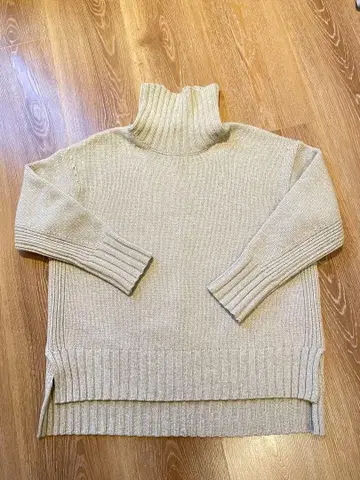 맥피 캐시미어 하이넥 스웨터 S