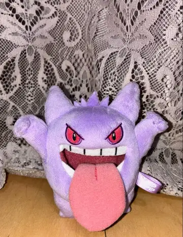 포켓몬 센터 한정판 레어템 겐가르de히야리 마스코트 봉제 인형