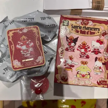 산리오 캐릭터즈 쿠로미 피규어 TOPTOY 로즈 나이트