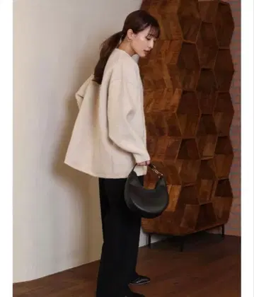 러그나문 코쿤 가디건 코트