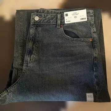 [ GU ] 배럴 레그 청바지 긴 길이 [ XXL ]