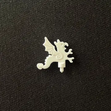 [레어] LEGO 화이트 깃털 장식 드래곤 / 올드 레고 성 시리즈