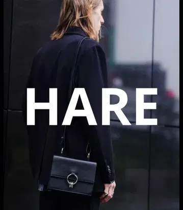 즉시 완판 HARE 멀티 핸드 숄더백 블랙 2WAY