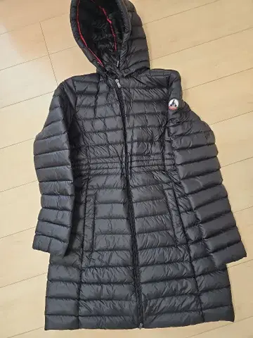 JOTT 후드 부착 블랙 다운 자켓