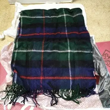 DECoy 타탄 체크 머플러