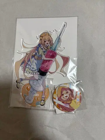 네임리스 컬트 DMM 스크래치 세라 아크릴 스탠드+캔뱃지