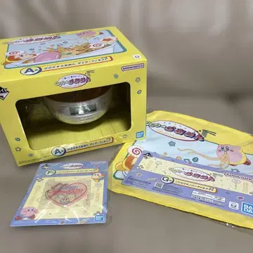 푸푸푸 라멘 타이머 피규어 커비 3종