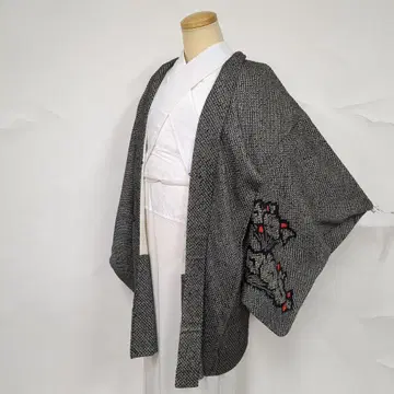 h43494 꽃무늬  겉옷 인기 블랙