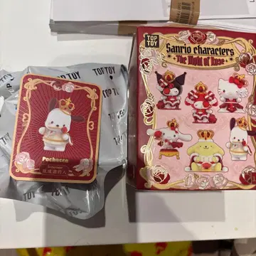 TOPTOY 산리오 로즈 나이트 블라인드 박스 피규어 포차코