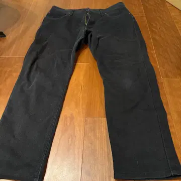 EDWIN 방풍 웜 팬츠 블랙 데님 34 사이즈