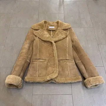 STRENESSE 스트라네스 무스탕 코트 고급 램스킨