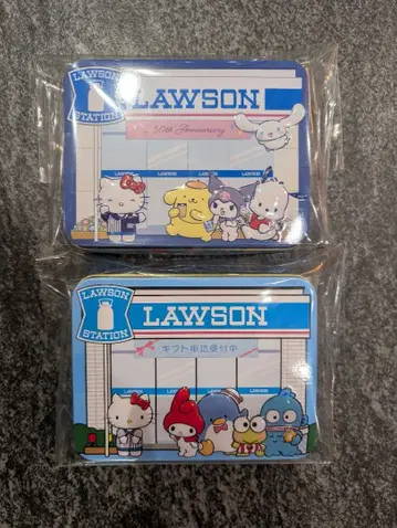 [미개봉 새상품] 로손 50주년 산리오 캐릭터즈 콜라보 캔 구점포 신점포