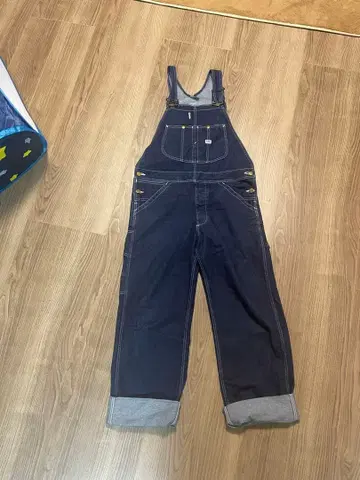 리 다크 블루 오버롤