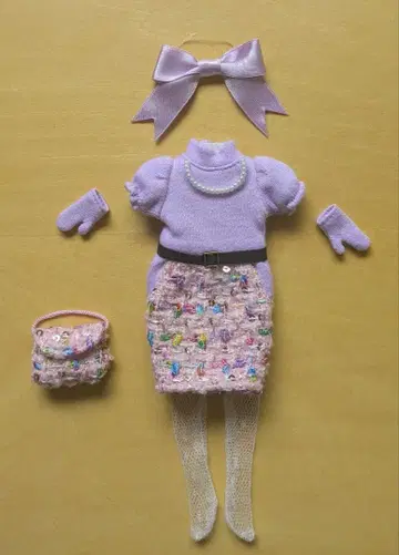 [ 복각 사이즈 ] 리틀팩토리 드레스 세트 복각판 초대 리카짱