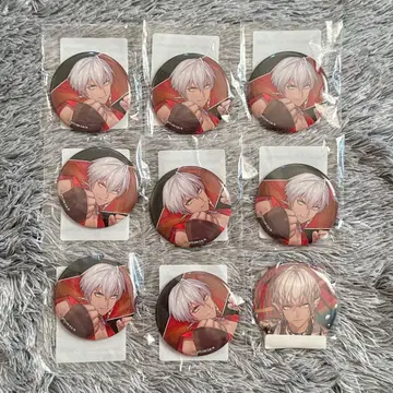 니지산지 이브라힘 스트리트 파이터 콜라보 DMM 캔뱃지