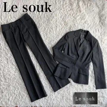 컨디션 최상 워셔블 루수크 팬츠 수트 셋업 취업 비즈니스 M