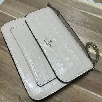 케이트 스페이드 악어 엠보싱 숄더백