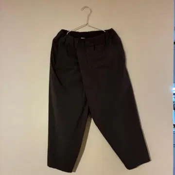 XS 블랙 폴리에스테르 이지 팬츠