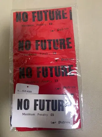 PEEL&LIFT NO FUTURE 반다나 레드 빨간색