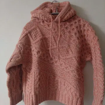 RHC JJ 메이서 후드 부착 니트