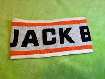 JACK BUNNY 넥워머 화이트/오렌지/블랙