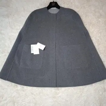 새상품 24년 유나이티드 애로우즈 바이컬러 리버 케이프 그레이 36