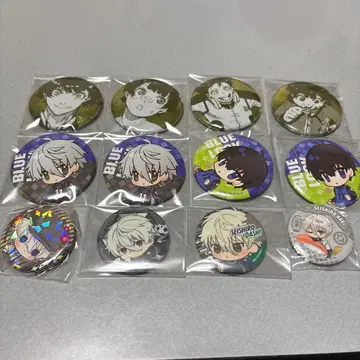 블루 록 캔뱃지 12개 묶음 판매