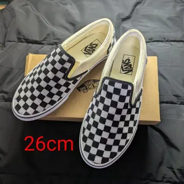 VANS 슬립온 체커 26cm 새상품