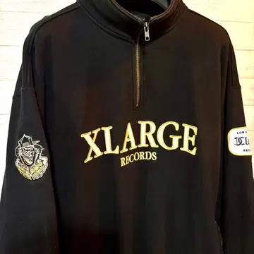 [ XLARGE ] 엑스라지 긴팔 하프 지퍼 자켓 후드티