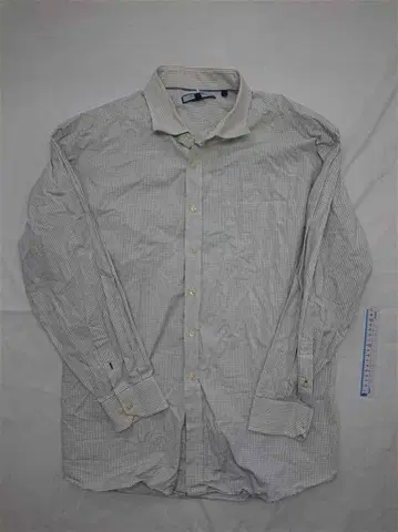 타미 힐피거 체크 셔츠 XXL 남성용