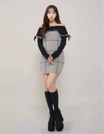 Darich 니트 미니 원피스