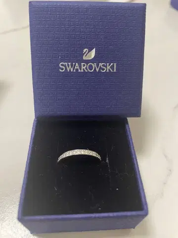 Swarovski 실버 반지 사이즈 52