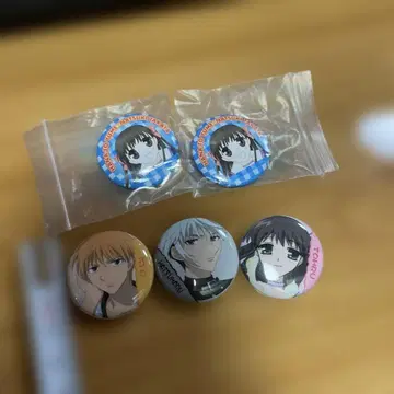 후르츠 바스켓 미니 캔뱃지 5개 세트