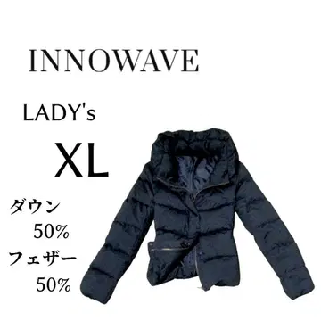 여성용 XL 사이즈 INNOWAVE 다운 자켓 다크 네이비