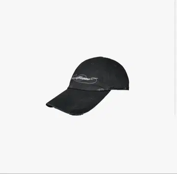 S 로고 스크립트 캡 theredthread 모자 블랙