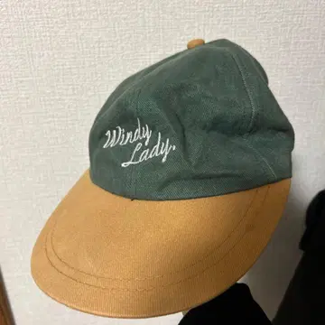 네메스 윈디 레이디 야구 모자 그린/베이지