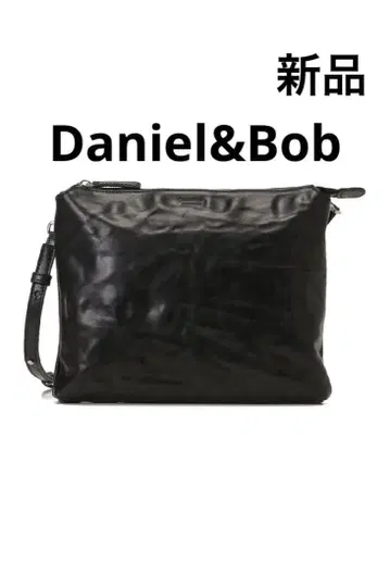 새상품 Daniel&Bob 가죽 숄더백 ALBERINO-27 블랙