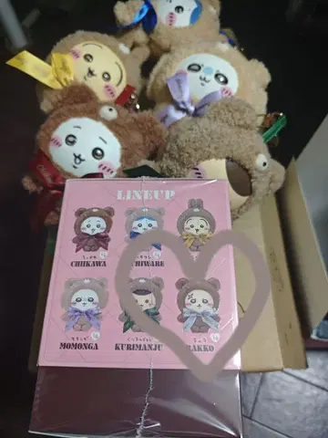 치이카와 Kiramekko 테디 베어 컴플리트 박스 랏코