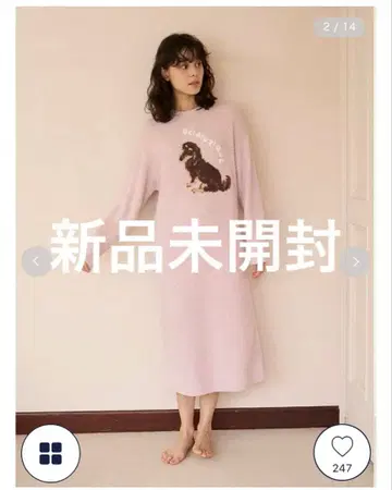 DOG 자카드 원피스 gelato pique 젤라피케 미개봉 새상품