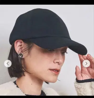 UNITED ARROWS 유나이티드 애로우즈 블랙 프리 사이즈 캡