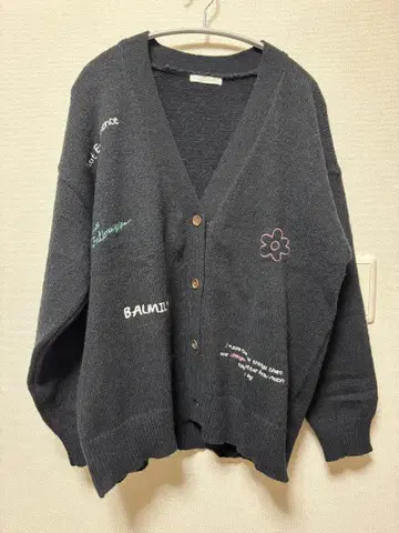 사만사 모스모스 가디건 블랙 프리 사이즈