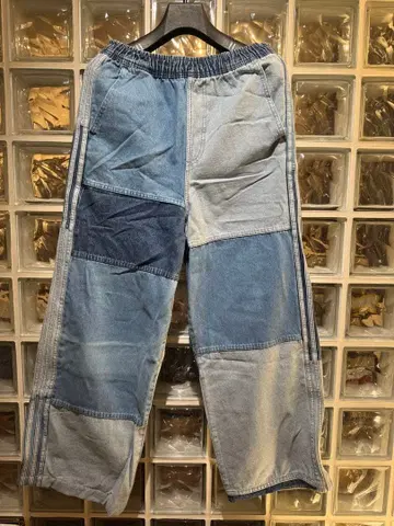 adidas KSENIASCHNAIDER 패치워크 청바지