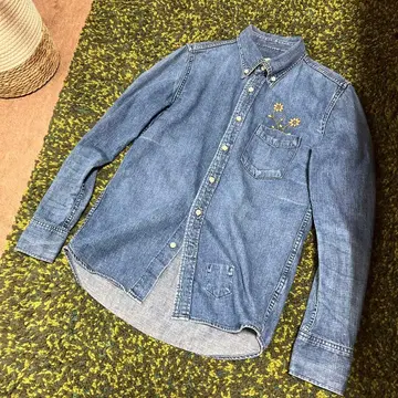 REMI RELIF 레미레리프 데님 스터드 셔츠 M 사이즈