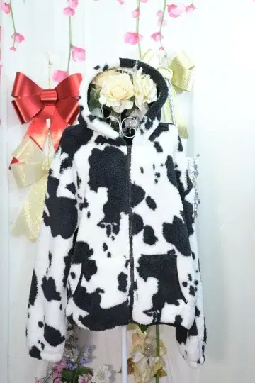 새상품 추가 OFF LL 사이즈 소프트 퍼 자켓 지퍼 개폐