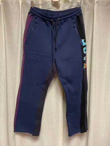 FACETASM 파세타즘 스웨트 팬츠 네이비 사이즈 4